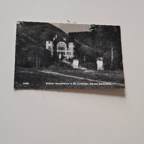AK St. Lorenzen im Mürztal. Schloss Nechelheimb. (1969)