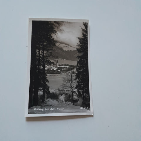 AK Kindberg im Winter. (1942-43)