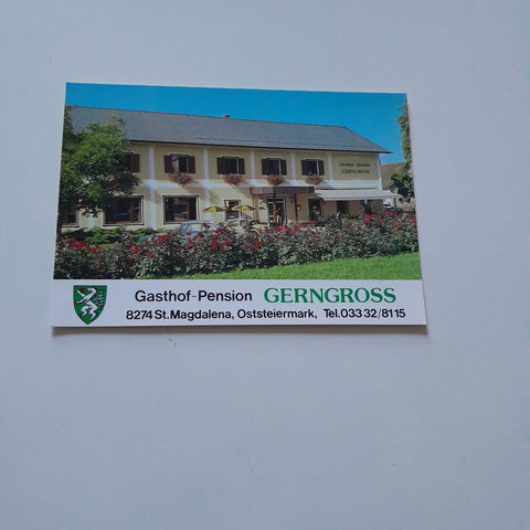 AK St. Magdalena 17. Gasthof Pension Gerngross.