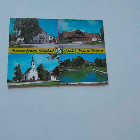 AK Kroisbach bei Dechantskirchen. Gasthof Pension Prenner.