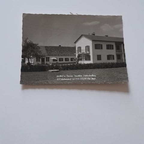 AK Waltersdorf. Gasthof u. Pension Teuschler. Leitersdorfberg.