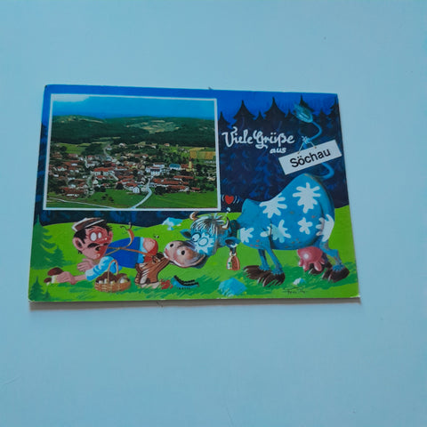AK Viele Grüße aus Söchau.