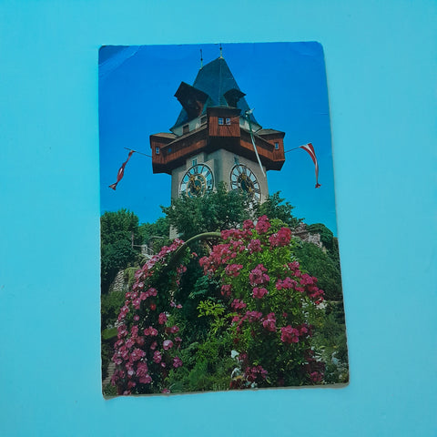 AK Graz. Uhrturm auf dem Schloßberg.
