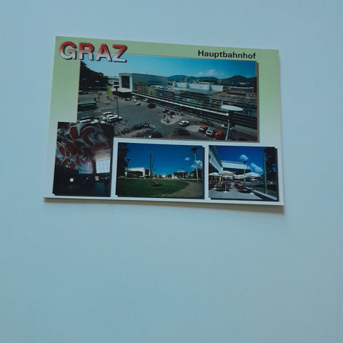 AK Graz. Hauptbahnhof.