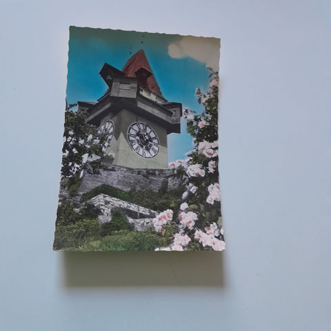 AK Graz Uhrturm.