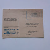 Drucksortenbestellkarte Absender: Fliegerhorstbataillon 2 Fliegerhorst Nittner Graz Thalerhof an Steierm. Gebietskrankenkasse.