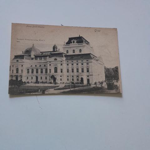 AK Graz. Neues Stadttheater.