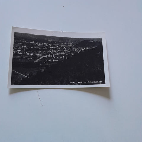 AK Graz von der Hubertushöhe (1930)