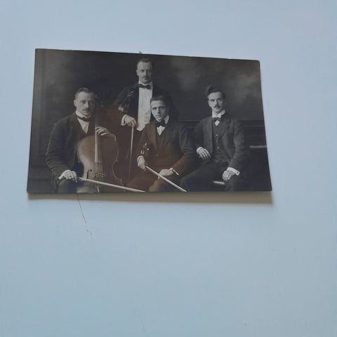 AK Landhauskellerquartett. Graz (Handsigniert von Allen an Rückseite)