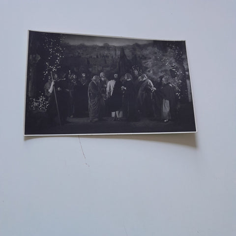 Foto-AK Passionsspiele Graz 1933.