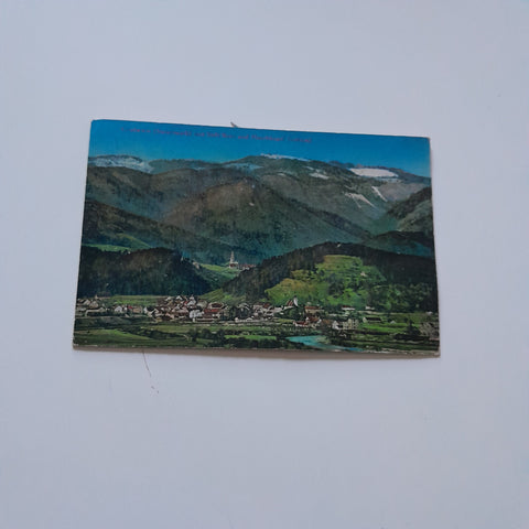 AK Gratwein mit Stift Rein und Pleschkogel. (1916-17)