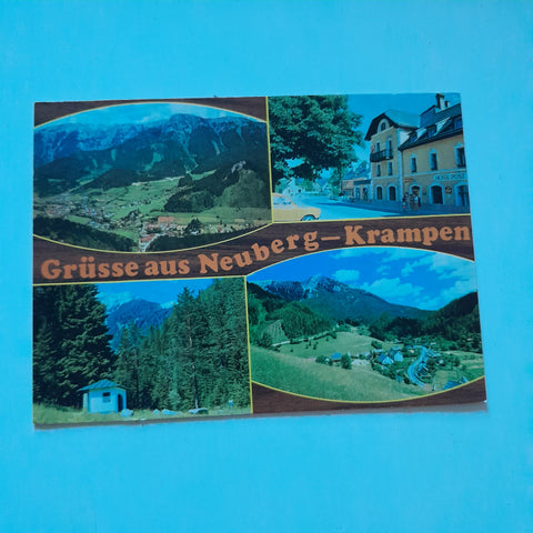 AK Grüsse aus Neuberg - Krampen.