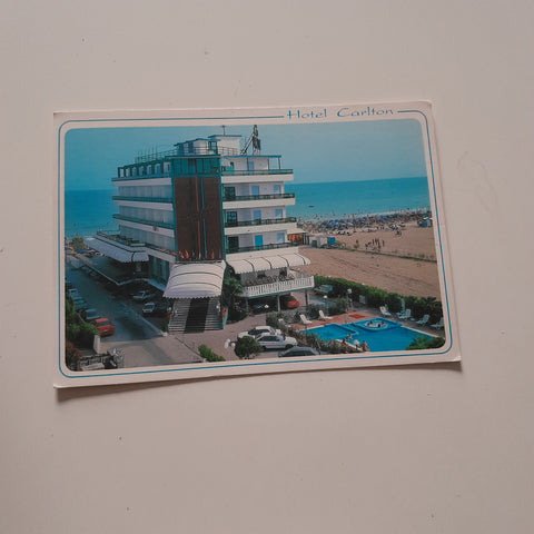 AK Lido di Jesolo. Hotel Carlton. Via Altinate 118.