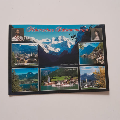 AK Malerisches Salzkammergut.