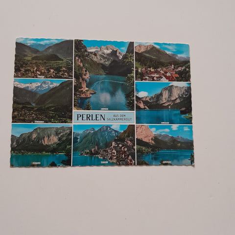 AK Perlen aus dem Salzkammergut.