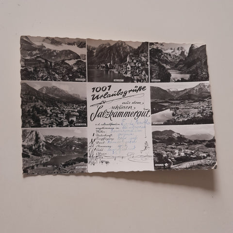 AK 1001 Urlaubsgrüße aus dem schönen Salzkammergut.
