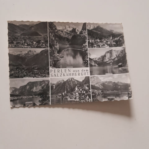 AK Perlen aus dem Salzkammergut.