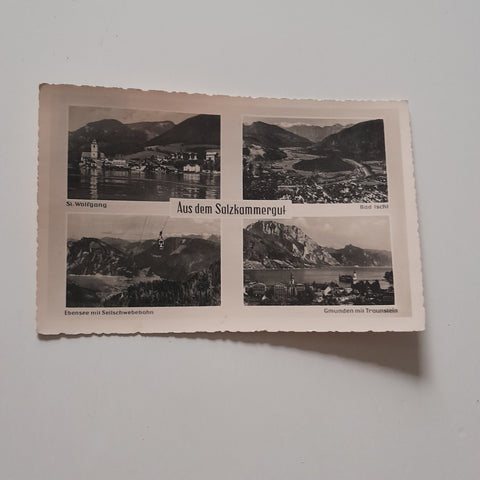 AK Aus dem Salzkammergut.