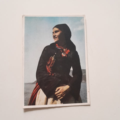 AK Tracht im Salzkammergut.