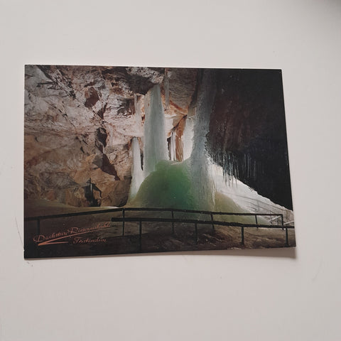 AK Dachstein Rieseneishöhle. Tristandom.