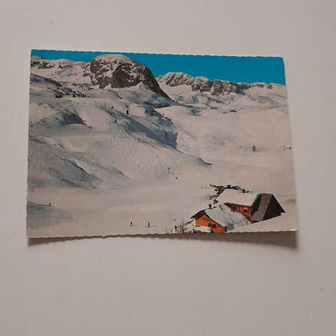 AK Skigebiet Gjaidalm. Schutzhütte Schilcherhaus.