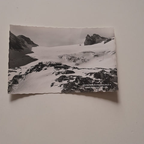 AK Dachstein Simonyhütte mit Kl. Gjadstein u. Dirndln.