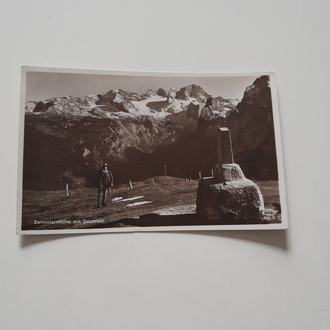 AK Zwieselalmhöhe mit Dachstein. (1930-31)