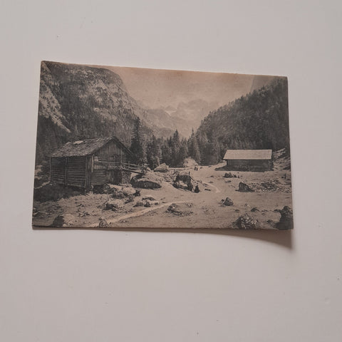 AK Holzmeisteralm mit Dachstein.