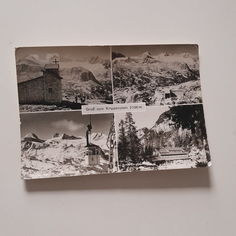 AK Gruß vom Krippenstein.
