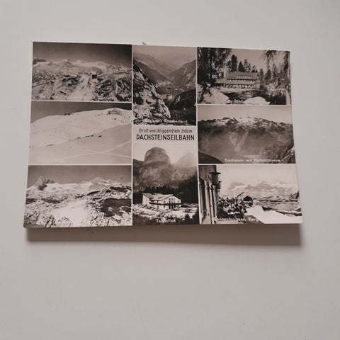 AK Gruß vom Krippenstein. Dachsteinseilbahn.