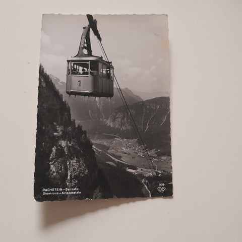 AK Dachsteinseilbahn. Obertraun Krippenstein.