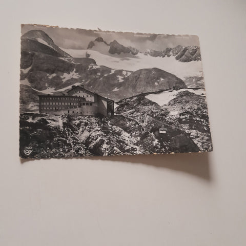 AK Dachsteinseilbahn. Berghaus Krippenstein.