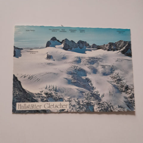 AK Hoher Dachstein mit Hallstättergletscher.