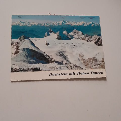 AK Dachstein mit Hohen Tauern.