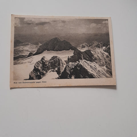 AK Blick vom Dachsteingipfel gegen Osten.