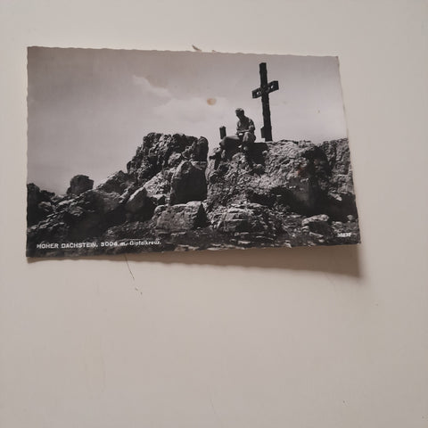 AK Hoher Dachstein Gipfelkreuz.