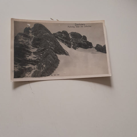 AK Dachstein Aufstieg über die Schulter. (1924)