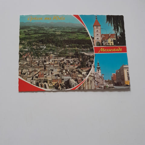 AK Grüße aus Wels.