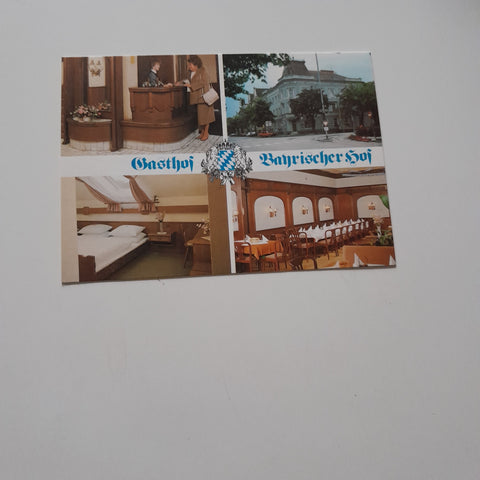 AK Wels. Dr. Schauer Straße 23. Gasthof Bayrischer Hof. Besitzer: Stefanie und Helmut Platzer.