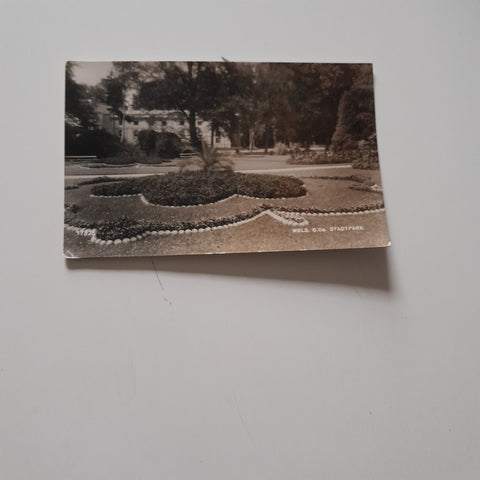 AK Wels. Stadtpark.