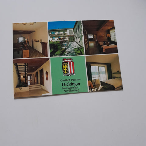 AK Bad Wimsbach Neydharting. Gasthof Pension Dickinger.