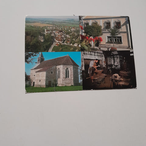 AK Moorbad Neydharting. St. Georgs-Kirche.