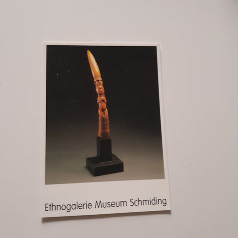AK Ethnogalerie Museum Schmiding. Irole Kultglocke der Joruba. Nigeria.
