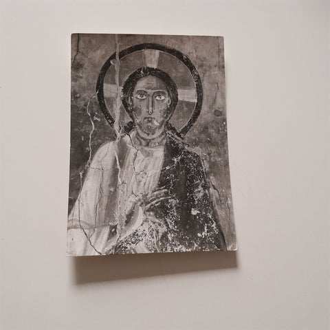 AK Christus Detail aus den Fresken in der Stiftskirche in Lambach.