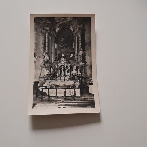 AK Stadl-Paura. Inneres der Dreifaltigkeitskirche. (1942)