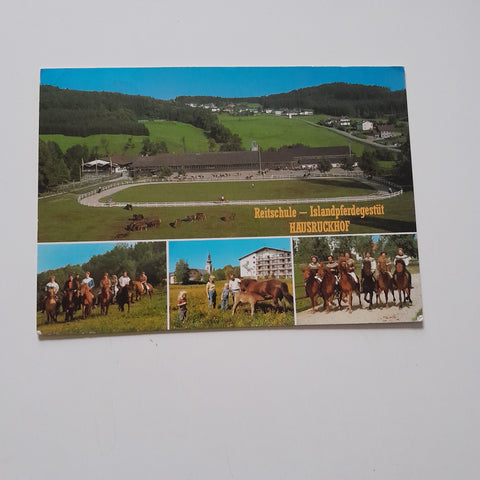 AK Ampflwang im Hausruckwald. Reitschule Islandpferdegestüt - Hausruckhof. Sporthotel Parcours.