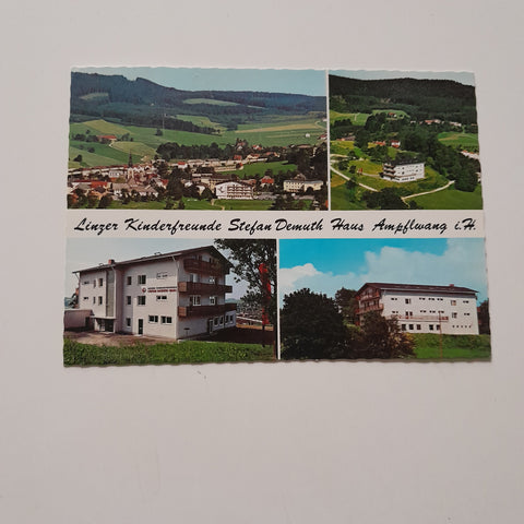 AK Ampflwang im Hausruckwald. Linzer Kinderfreunde. Stefan Demuth Haus.