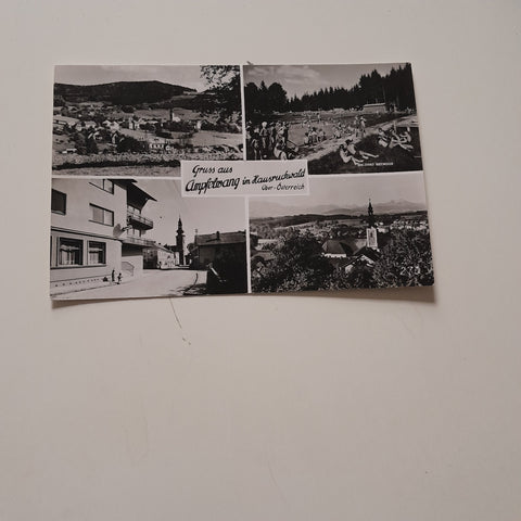 AK Gruss aus Ampflwang im Hausruckwald.