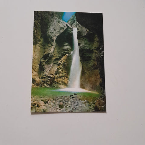 AK Burggraben-Klamm. Burgau am Attersee.