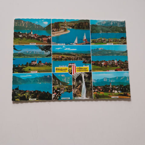 AK Urlaubsgrüße vom Attersee.